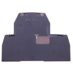 Osłona końcowa złączek 2-piętrowych szara Viking 037553