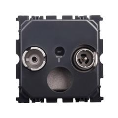 CELIANE Mechanizm gniazdo TV-RD przelotowe 14dB 067384