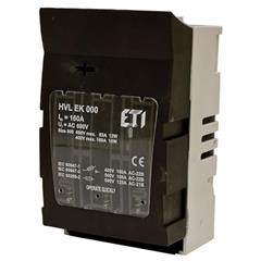 Rozłącznik bezpiecznikowy 3P 100A NH000 HVL EK 000 M8 001701000