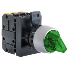 Przycisk sterowniczy 22mm z guzikiem krytym 1Z 1R ST22-PL.Z-11-230-LED\AC