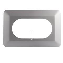 Osłona ściany podwójna srebrna OSX-220 srebrna YNS10000041