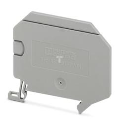 Przegroda rozdzielająca sekcje 2,2x62,1x52,5mm szara ATP-UT-TWIN 3047183 /50szt./