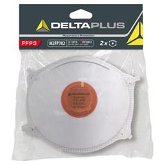 Półmaska filtrująca krótkiego użytkowania z filtrem FFP3 biała M2FP3V2 /2szt./