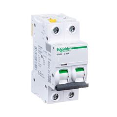 Wyłącznik nadprądowy 2P C 20A 10kA AC iC60H A9F07220