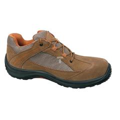 Półbuty z dwoiny welurowej typu Mesh beżowo- pomarańczowe rozmiar 44 VIAGIS1P VIAGISPBO44