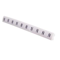 Oznacznik do złączek EZ-6B/N biały R34RR-02050204800 /100szt./
