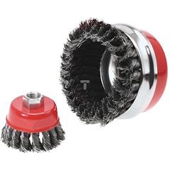 Szczotka druciana doczołowa wzmacniana 65 mm x M14 62H130