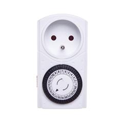 Programator czasowy mechaniczny (gniazdo) 16A 2P+Z dobowy 15FD/3A 1907010030 P5504