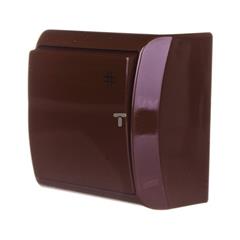 BIS Łącznik krzyżowy 10AX IP20 brązowy ŁN-4B/24