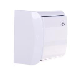 BIS Przycisk /światło/ 1Z 10AX IP20 biały ŁN-5B/00