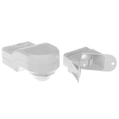 Detektor ruchu na podczerwień PIR 240 stopni IP44 12m biały 1170910