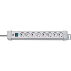 Listwa zasilająca Premium-Line 3m 8 gniazd jasnoszary H05VV-F 3G1.5 1806554018