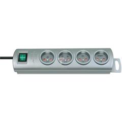 Listwa zasilająca Primera-Line 1,5m 4 gniazda srebrna H05VV-F 3G1,5 1153394124