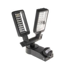 Projektor LED Duo Premium City SV 5405 PIR IP44 31W 54xled 2160lm 6400K z czujnikiem ruchu klosz przezroczysty 1179650