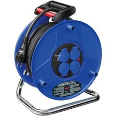 Przedłużacz bębnowy Garant IP44 50m 4x230V H05RR-F 3G1.5 czarny 1208234130