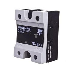 Przekaźnik półprzewodnikowy jednofazowy 50A 90-280V AC sterowanie 4-20mA RM1E23AA50
