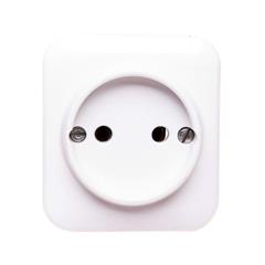 PI Gniazdo pojedyncze b/u 16A IP20 białe GW-1P/00