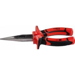 Szczypce wydłużone proste 1000V 200 mm VDE CrV, polerowane 01-065