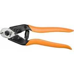 Obcinak do drutów i linek stalowych 190 mm 01-512