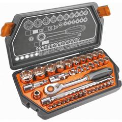 Klucze nasadowe 1/2 cala /zestaw 38szt./ 08-630