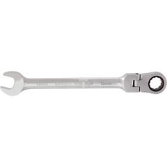 Klucz płasko-oczkowy z przegubem i grzechotką 19 x 250 mm 09-061