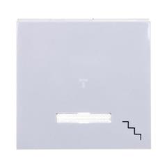 LUMINA2 Klawisz kontrolny z symbolem „Schody” z soczewką biały WL6130