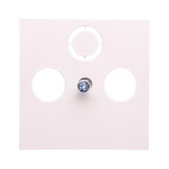 LUMINA2 Płytka czołowa do gniazd RTV-SAT kremowa WL6311