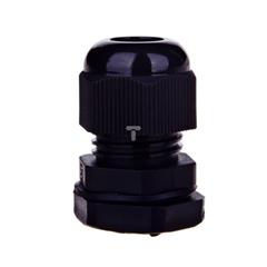 Dławnica kablowa poliamidowa PG11 IP68 DP 11/H BK czarna E03DK-01030300201 /100szt./