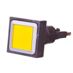 Napęd przycisku 25x25mm żółty bez samopowrotu  z podświetleniem Q25LTR-GE/WB 086346
