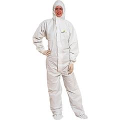 Kombinezon z kapturem Deltatek 5000 biały rozmiar XL DT117XG