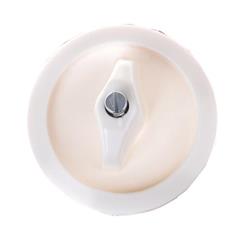 Berker 1930/GLASSERIE/PALAZZO Plakietka do łącznika obrotowego śnieżnobiała 1647