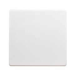 Berker Q.1 Klawisz pojedynczy do łącznika klawiszowego śnieżnobiały aksamit 16206089