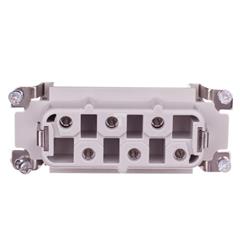Wklad złącza 6P+PE żeński 35A 500V EPIC H-BS 6 BS 1-6 10171000