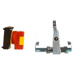 Napęd tylny 3P z blokadą czerwono-żółty NZM1-XRAVR 107249