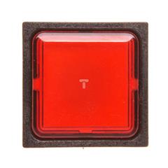 Lampka sygnalizacyjna 25x25mm czerwona 24V AC/DC Q25LF-RT/WB 089104