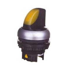 Napęd przełącznika 3 połozeniowy żółty z podświetleniem z samopowrotem M22-WLK3-Y 216839