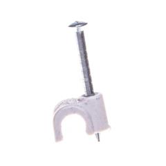 Uchwyt do kabli ISO 5mm z gwoździem 2x25mm 2005 25 LGR 2227339 /100szt./