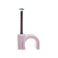 Uchwyt do kabli ISO 8mm z gwoździem 2x25mm 2008 25 LGR 2227614 /100szt./