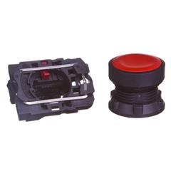 Przycisk sterowniczy 22mm czerwony z samopowrotem 1R XB5AA42