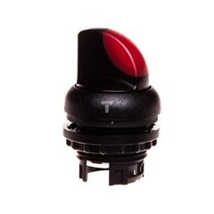 Napęd przełącznika 2 położeniowy czerwony z podświetleniem bez samopowrotu M22S-WRLK-R 216826