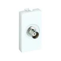 Simon Connect Gniazdo K45/2 antenowe BNC czysta biel K102D/9 TSC-K102D-9