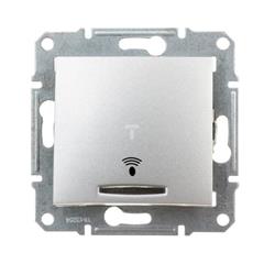 Sedna Przycisk dzwonek z podświetleniem aluminium SDN1600460