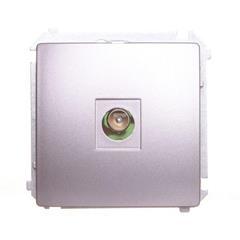 Simon Basic Gniazdo antenowe pojedyncze końcowe stal inox /zastępuje BMAK1.01/ BMAK3.01/21 WMUA-03000x-J013