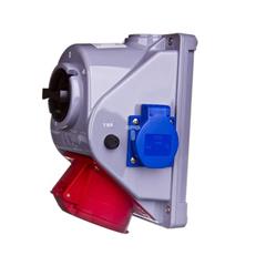 Zestaw instalacyjny z gniazdem 32A 3P+Z+N, gniazda 2x230V wył. L-O-P IP44 960625421W