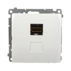 Simon Basic Gniazdo HDMI białe BMGHDMI.01/11 WMUH-0xxxx1-1011
