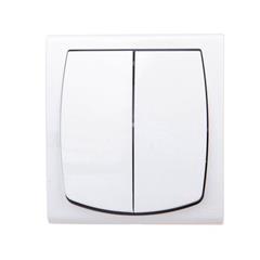 MADERA Łącznik hermetyczny świecznikowy 16AX IP44 biały ŁNH-2N/00