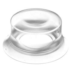 Okapturzenie przycisku krytego i wystającego fi22 przezroczyste ZBP0A