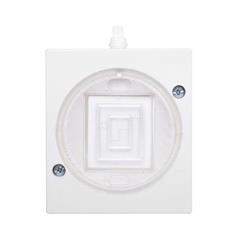 LAMBDA Łącznik hermetyczny schodowy 6A IP44 biały ŁNH-3L/00