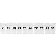 Oznacznik do złączek EZU-5/21-30 biały R34RR-07060001410 /100szt/