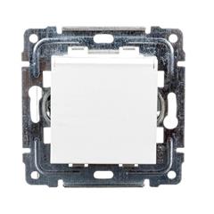 DANTE Gniazdo hermetyczne pojedyncze z/u 16A IP44 z przesłoną torów białe 450439